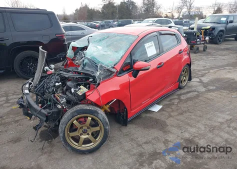 2014 Ford Fiesta St из США, поврежденный, VIN 3FADP4GX3EM215745